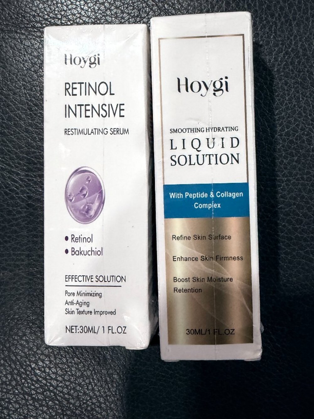 NWT Hoygi Retinol Intensive Serum & Peptide Collagen Liquid Duo